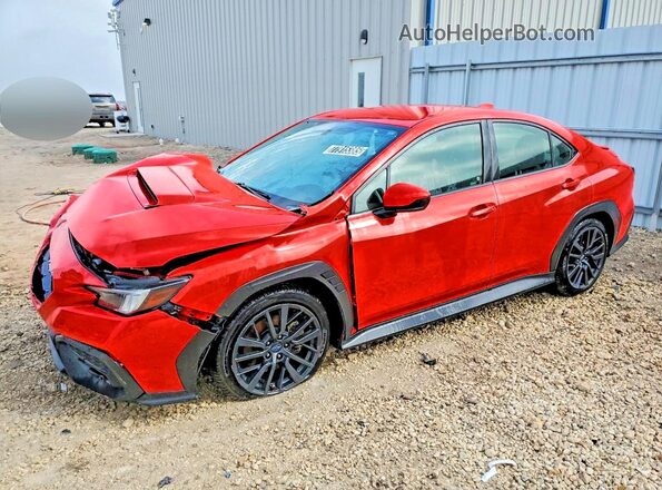JF1VBAF67N9007439 2022 SUBARU WRX Red Front left