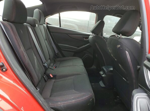 JF1VBAF67N9007439 2022 SUBARU WRX Red Rear seats view
