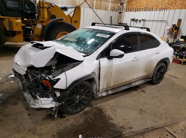 JF1VBAF67P9808360 2023 SUBARU WRX White წინა მარცხენა ხედი სამი მეოთხედიდან