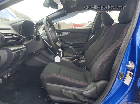 JF1VBAF69N9008950 2022 SUBARU WRX Blue Widok wnętrza z przodu