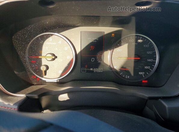 JF1VBAH68S9802833 2025 SUBARU WRX Blue Vista del cuadro de instrumentos