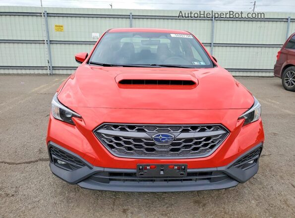 JF1VBAH68S9805652 2025 SUBARU WRX Red Widok z przodu