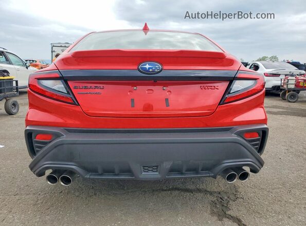 JF1VBAH68S9805652 2025 SUBARU WRX Red Widok z tyłu