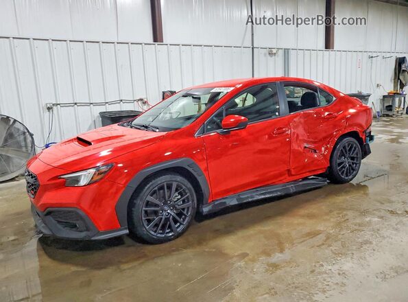 JF1VBAH69S9801836 2025 SUBARU WRX Красный Передняя левая четверть