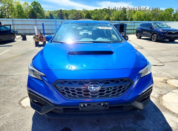 JF1VBAL63P9800258 2023 SUBARU WRX Blue Widok z przodu