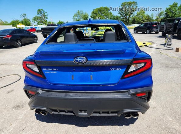 JF1VBAL63P9800258 2023 SUBARU WRX Blue Widok z tyłu