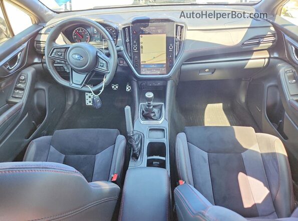 JF1VBAL63P9800258 2023 SUBARU WRX Blue Widok deski rozdzielczej