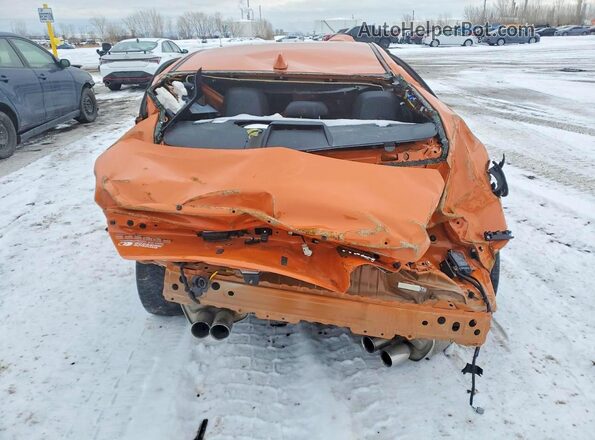 JF1VBAL65N9009744 2022 SUBARU WRX Orange უკანა ხედი