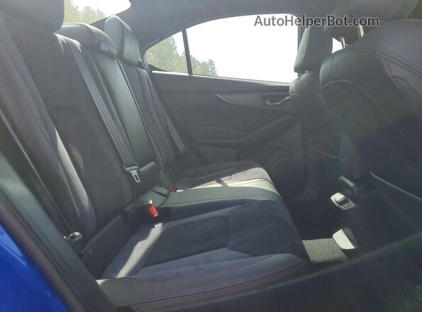 JF1VBAL65N9029086 2022 SUBARU WRX Blue უკანა სავარძლების ხედი