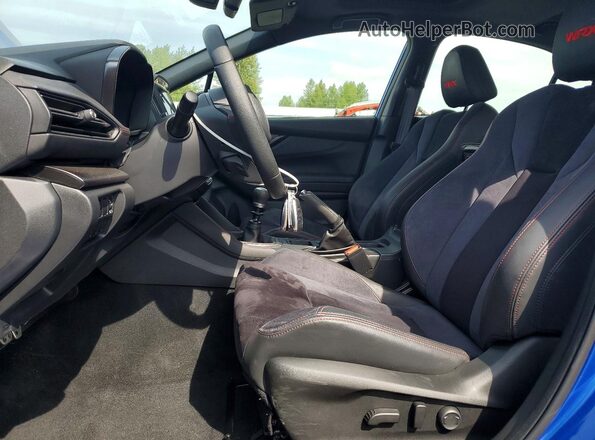JF1VBAL65N9029086 2022 SUBARU WRX Blue წინა სალონის ხედი