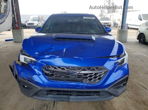 JF1VBAN64N8020964 2022 SUBARU WRX Blue Widok z przodu