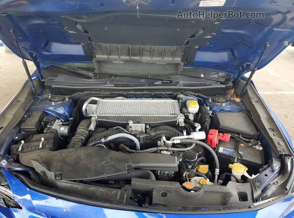 JF1VBAN64N8020964 2022 SUBARU WRX Blue Widok wnętrza z tyłu