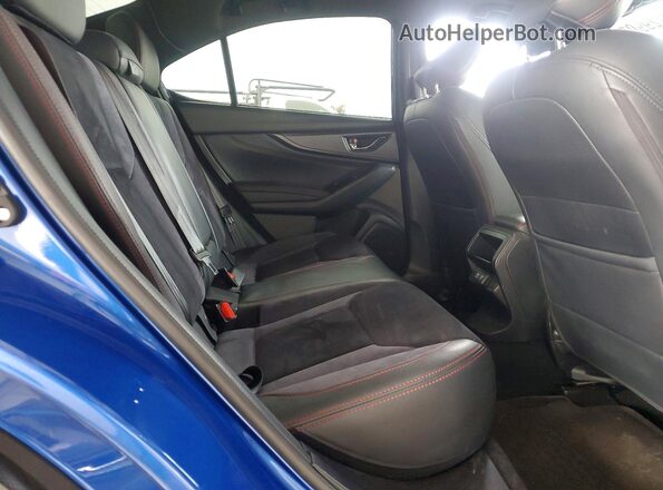 JF1VBAN64N8020964 2022 SUBARU WRX Blue Widok tylnych siedzeń