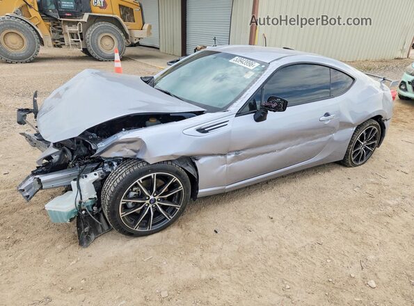 JF1ZCAC14K9601151 2019 SUBARU BRZ Silver წინა მარცხენა ხედი სამი მეოთხედიდან