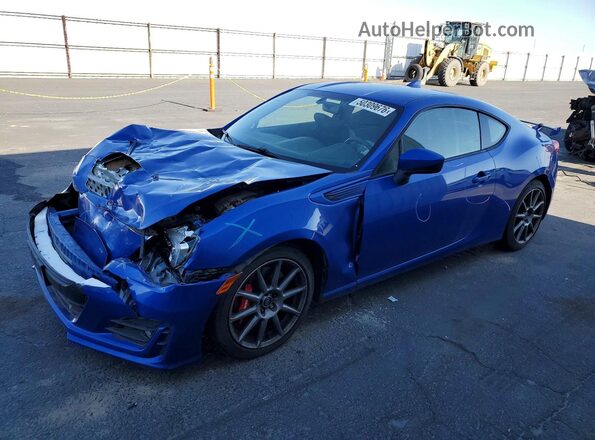 JF1ZCAC19L9703384 2020 SUBARU BRZ Blue წინა მარცხენა ხედი სამი მეოთხედიდან