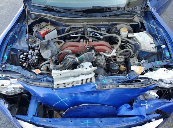 JF1ZCAC19L9703384 2020 SUBARU BRZ Blue უკანა სალონის ხედი