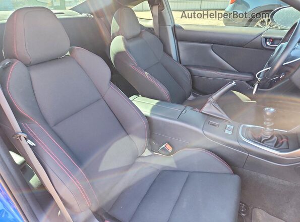 JF1ZDBB10P9700710 2023 SUBARU BRZ Blue Vista del salpicadero