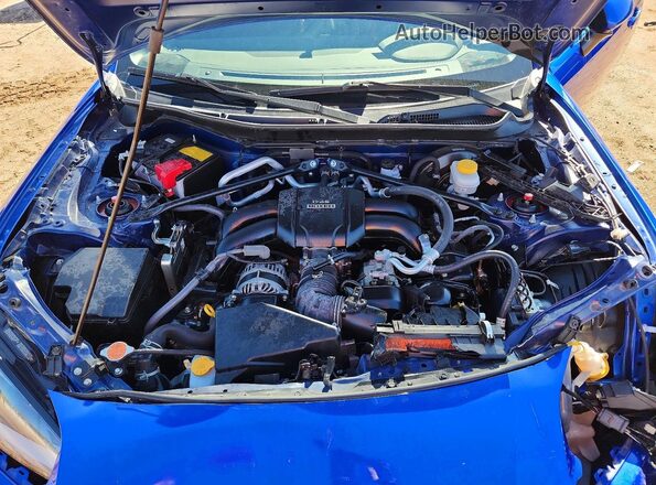 JF1ZDBB10P9700710 2023 SUBARU BRZ Blue Vista interior trasera