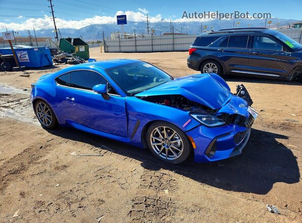 JF1ZDBB10P9700710 2023 SUBARU BRZ Blue Delantero derecho