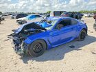 2022 Subaru Brz Limited Blue vin: JF1ZDBE13N9700290