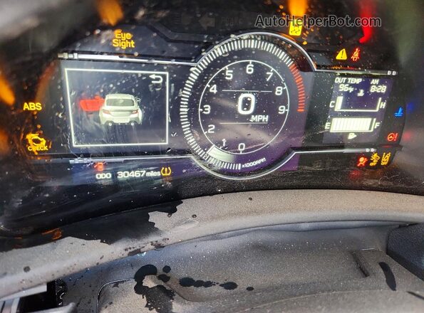 JF1ZDBE17R9700637 2024 SUBARU BRZ White Widok zestawu wskaźników