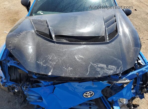 JF1ZNBF11P8757396 2023 TOYOTA GR Синий Вид задней части салона