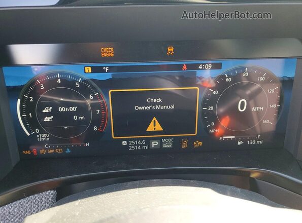 JF2BUPBD4TY474062 2026 SUBARU OUTBACK Серый Вид щитка приборов