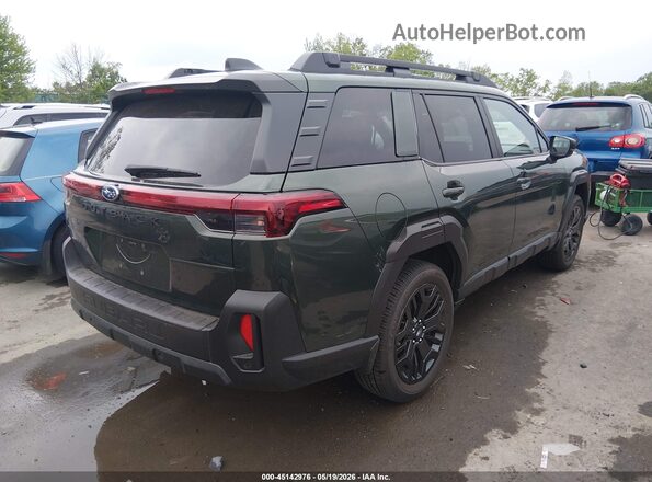JF2BURGD2TY471178 2026 SUBARU OUTBACK Зеленый Задняя правая четверть
