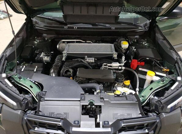 JF2BURMD1TY505549 2026 SUBARU OUTBACK Green Widok komory silnika