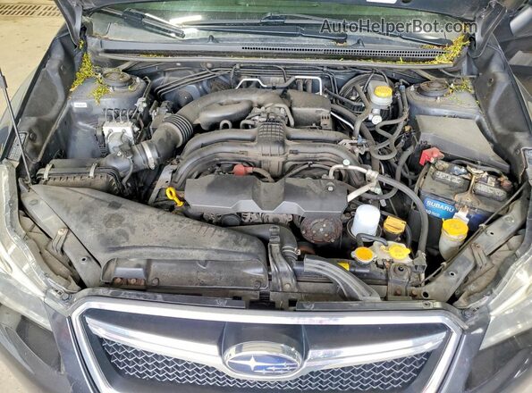 JF2GPAAC4HG219783 2017 SUBARU CROSSTREK Черный Вид подкапотного пространства