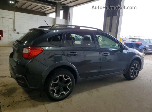 JF2GPAAC4HG219783 2017 SUBARU CROSSTREK Черный Задняя правая четверть