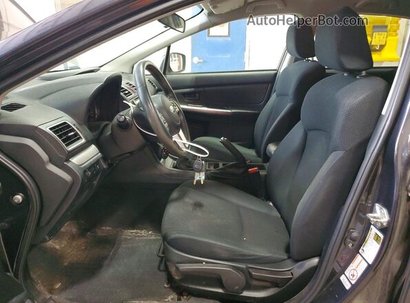 JF2GPAAC4HG219783 2017 SUBARU CROSSTREK Черный Вид салона спереди