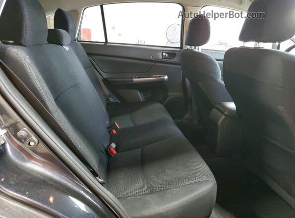 JF2GPAAC4HG219783 2017 SUBARU CROSSTREK Черный Вид задней части салона