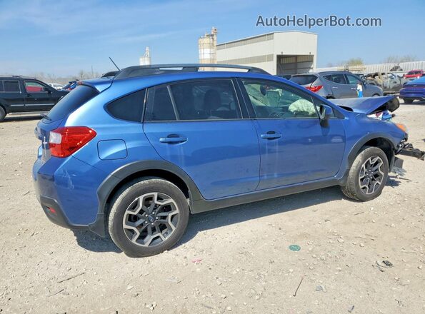 JF2GPABC0G8222932 2016 SUBARU CROSSTREK Синий Задняя правая четверть