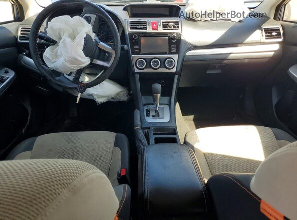JF2GPABC0G8222932 2016 SUBARU CROSSTREK Синий Вид панели приборов