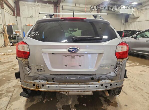 JF2GPABC0H8258752 2017 SUBARU CROSSTREK Серебряный Вид сзади