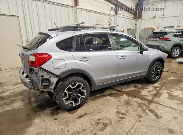 JF2GPABC0H8258752 2017 SUBARU CROSSTREK Серебряный Задняя правая четверть