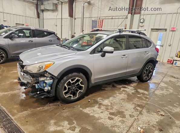JF2GPABC0H8258752 2017 SUBARU CROSSTREK Серебряный Передняя левая четверть