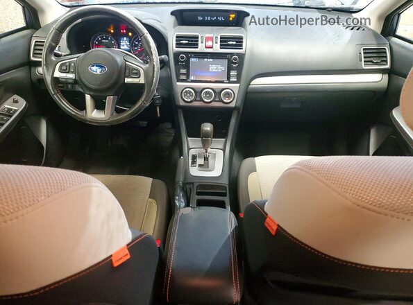 JF2GPABC2G8271789 2016 SUBARU CROSSTREK Blue წინა პანელის ხედი