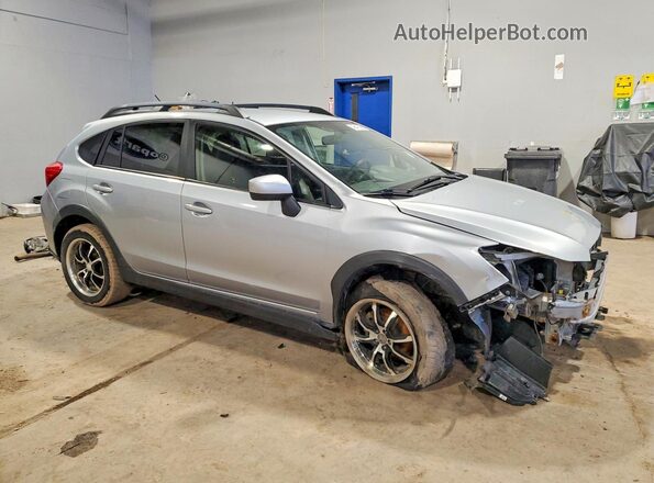 JF2GPABC2HH223842 2017 SUBARU CROSSTREK Серебряный Передняя правая четверть