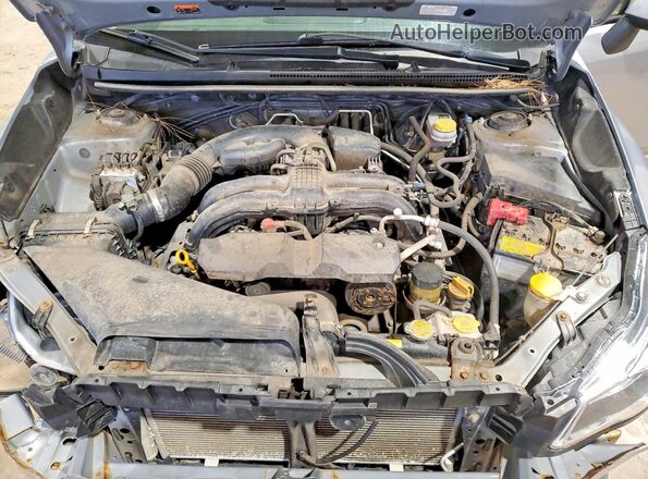 JF2GPABC2HH223842 2017 SUBARU CROSSTREK Серебряный Вид подкапотного пространства