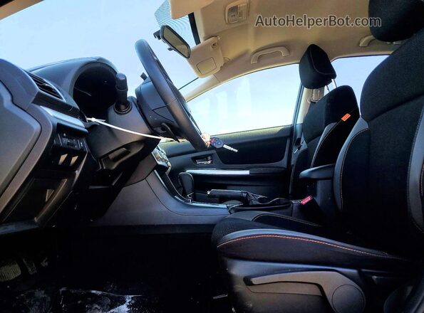 JF2GPABC3GH294403 2016 SUBARU CROSSTREK Blue Вид салону спереду