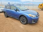 2017 Subaru Crosstrek Premium Синий vin: JF2GPABC3H8223266