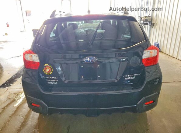 JF2GPABC3H8268949 2017 SUBARU CROSSTREK Black Vista trasera