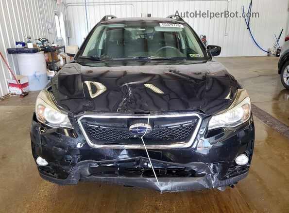 JF2GPABC3H8268949 2017 SUBARU CROSSTREK Black Vista frontal