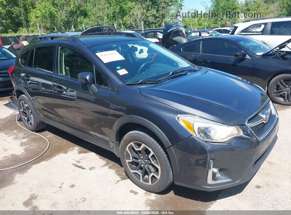 JF2GPABC4G8343754 2016 SUBARU CROSSTREK Серый Передняя правая четверть