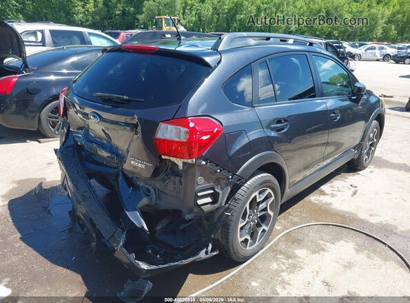 JF2GPABC4G8343754 2016 SUBARU CROSSTREK Серый Задняя правая четверть