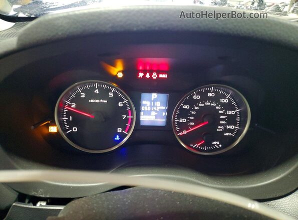JF2GPABC4HH235944 2017 SUBARU CROSSTREK Черный Вид щитка приборов