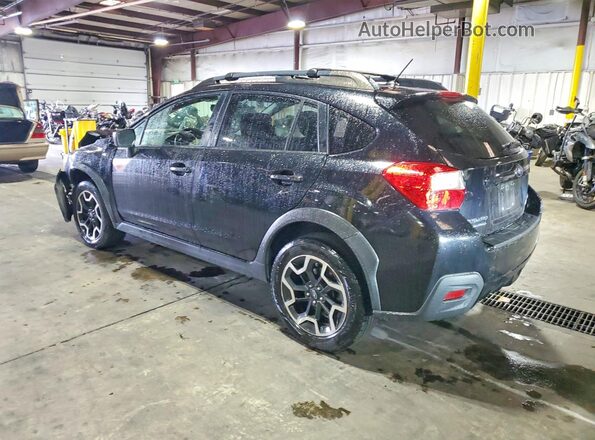 JF2GPABC4HH235944 2017 SUBARU CROSSTREK Черный Задняя левая четверть