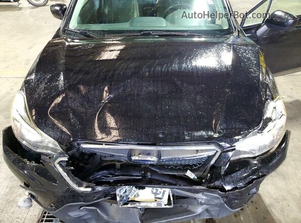 JF2GPABC4HH235944 2017 SUBARU CROSSTREK Черный Вид задней части салона